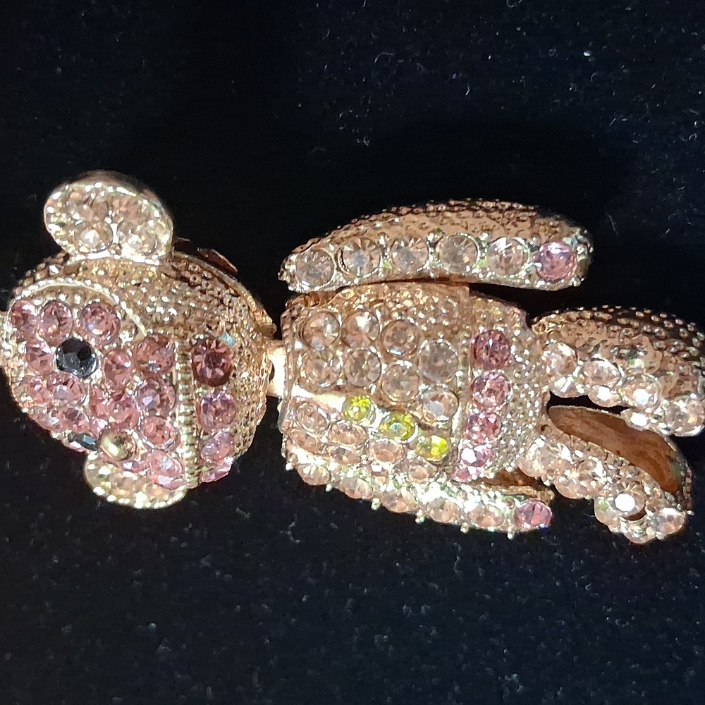 Blingy Keychain Articulated Monkey - Picture 3 of 9